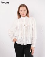 Chemise Blanche Dentelle – Image 4