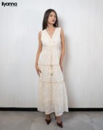 Robe Longue en Broderie – Image 2