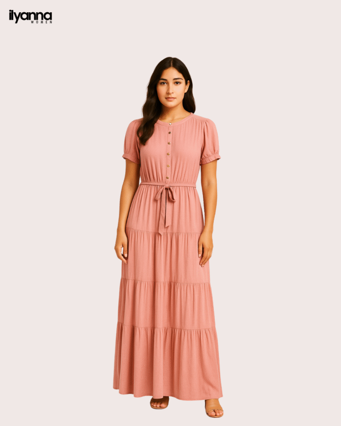 Robe longue EN PUR LIN – Image 3
